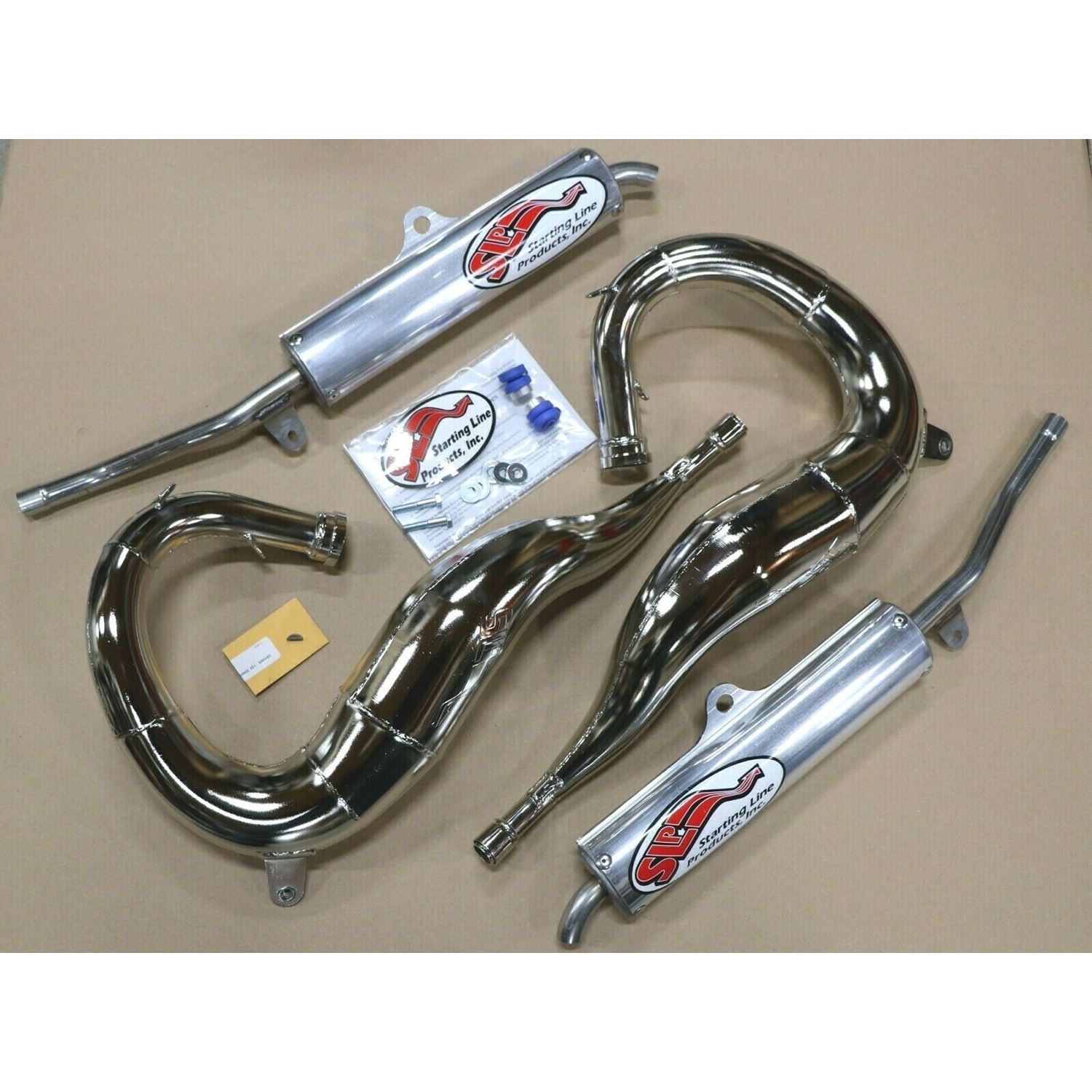 Buy Yamaha Banshee Chrome SLP Pipes Silencer 1987-2006