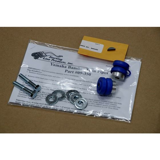 Buy Yamaha Banshee Chrome SLP Pipes Silencer 1987-2006 - Image 4