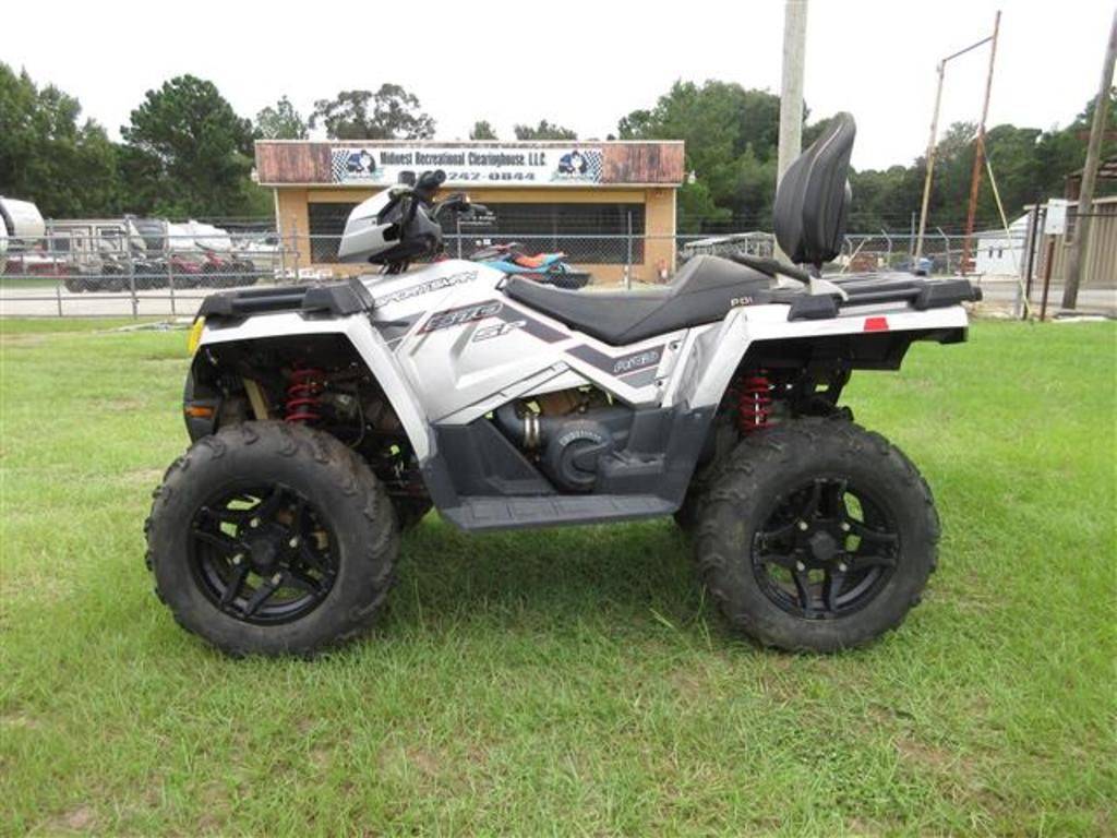 2017 Polaris® Recreation/Utility Sportsman® Touring 570 SP Silver Pearl - Image 3