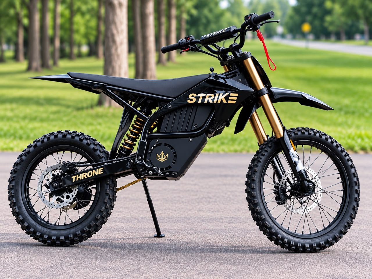 2026 Throne Strike Shadow 72V Electric Dirt Bike - Image 2