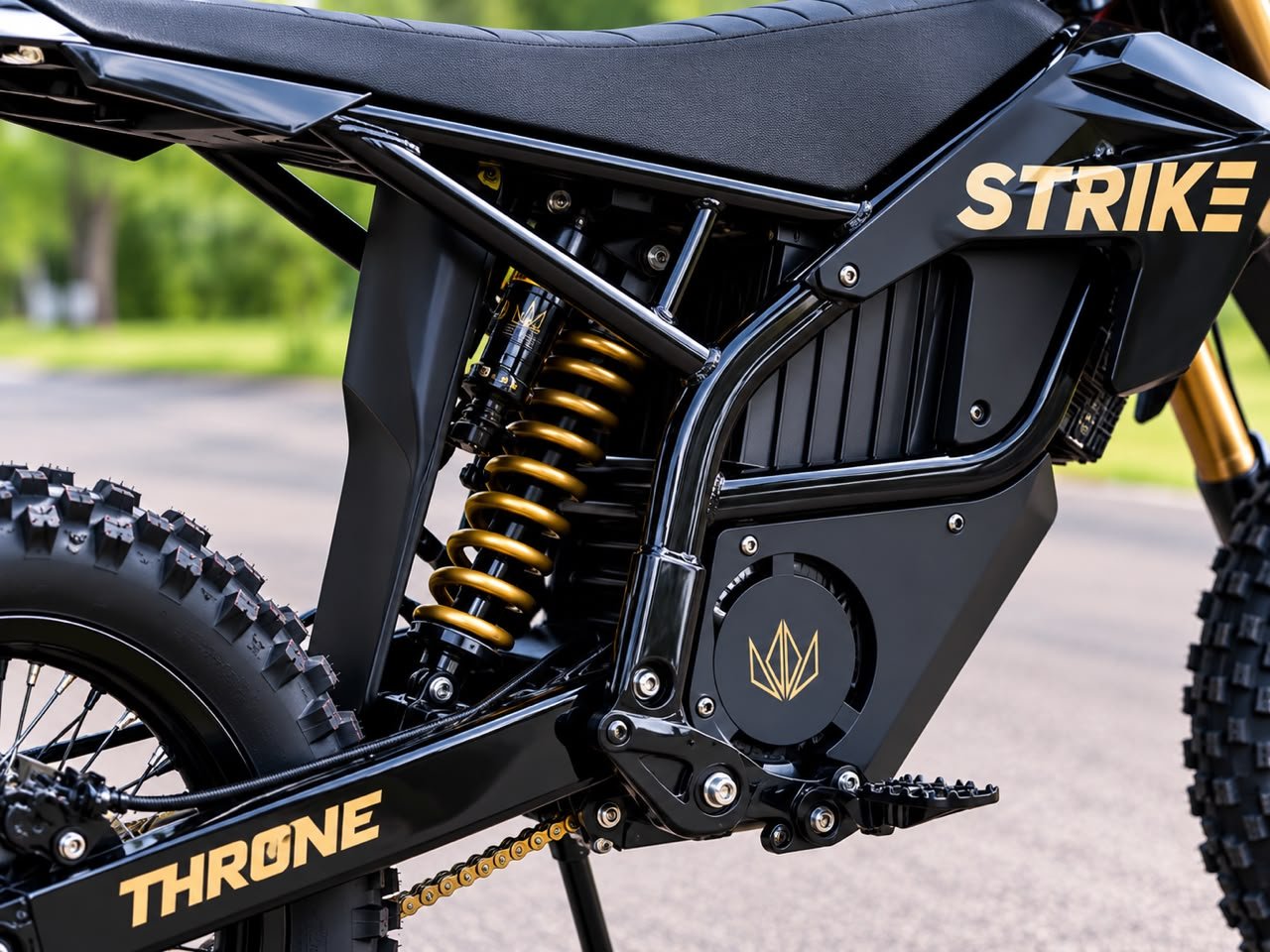 2026 Throne Strike Shadow 72V Electric Dirt Bike - Image 6